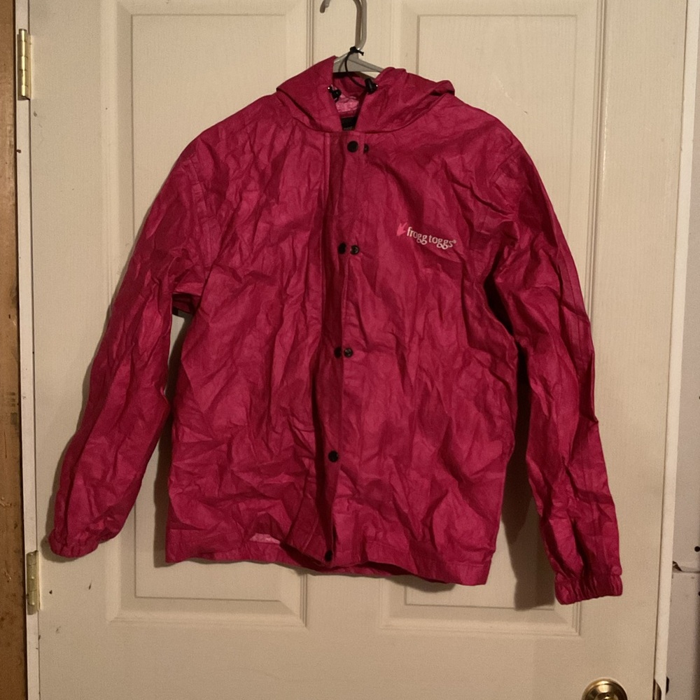 Frogg Toggs Women's Pink Raincoat